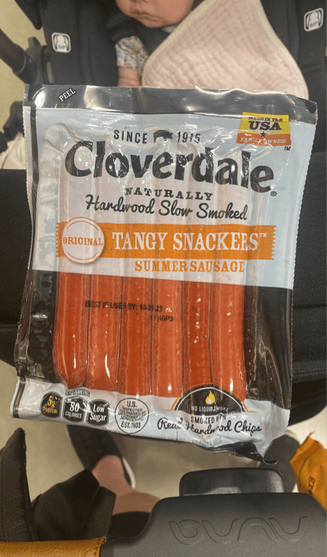 Cloverdale Original Tangy Snackers Summer Sausage