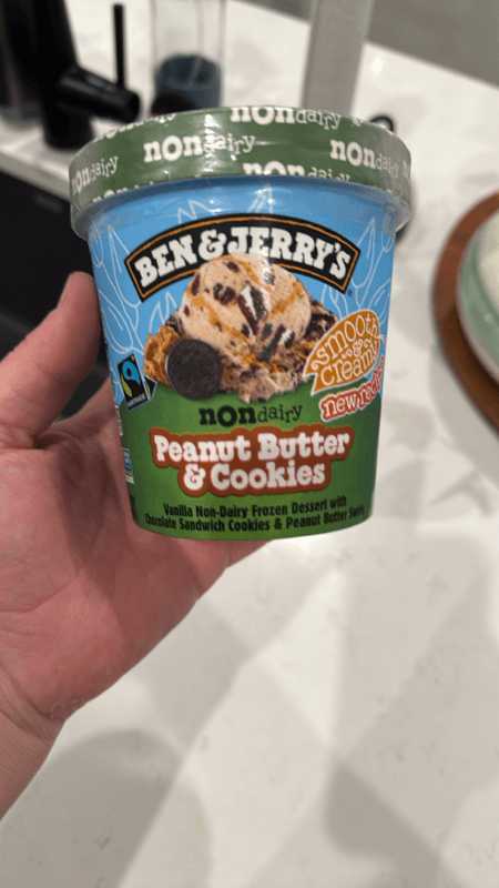 Ben & Jerry's Peanut Butter And Cookies Non Dairy Dessert