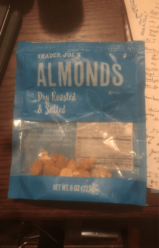 Trader Joe'S Dry Roasted & Salted Almonds