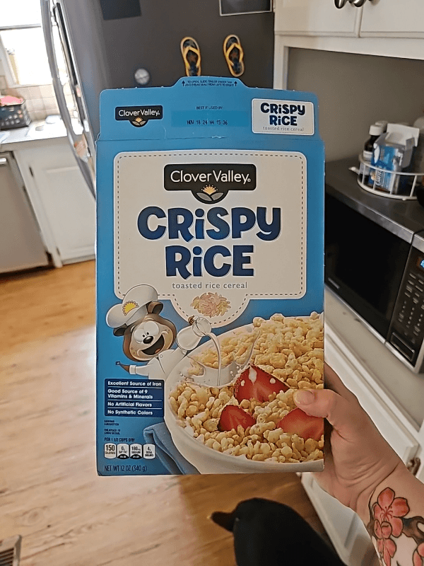 Clover Valley Crispy Rice Cereal