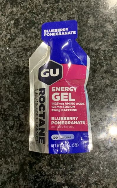 Gu Energy Roctane Ultra Endurance Energy Gel Blueberry Pomegranate