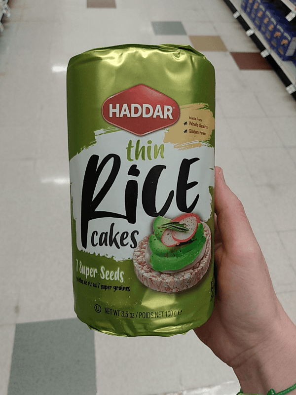 Haddar Thin Rice Cakes - 7 Super Seeds