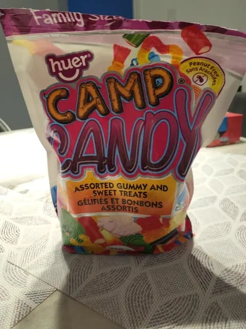 Huer Camp Candy Assorted Gummy And Sweet Treats Family Size