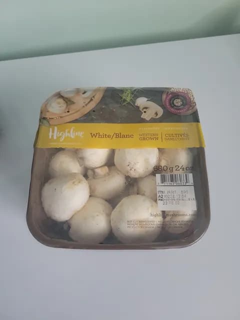 Highline Mushrooms White/Blanc Mushrooms
