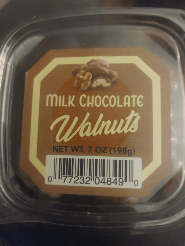 Milk Chocolate Walnuts