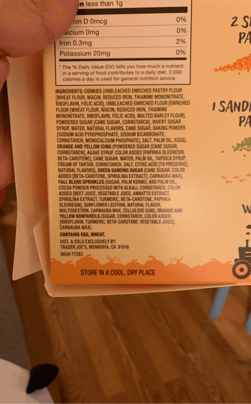 Trader Joe'S A Turkey Walks Into A Pumpkin Patch Cookie Kit