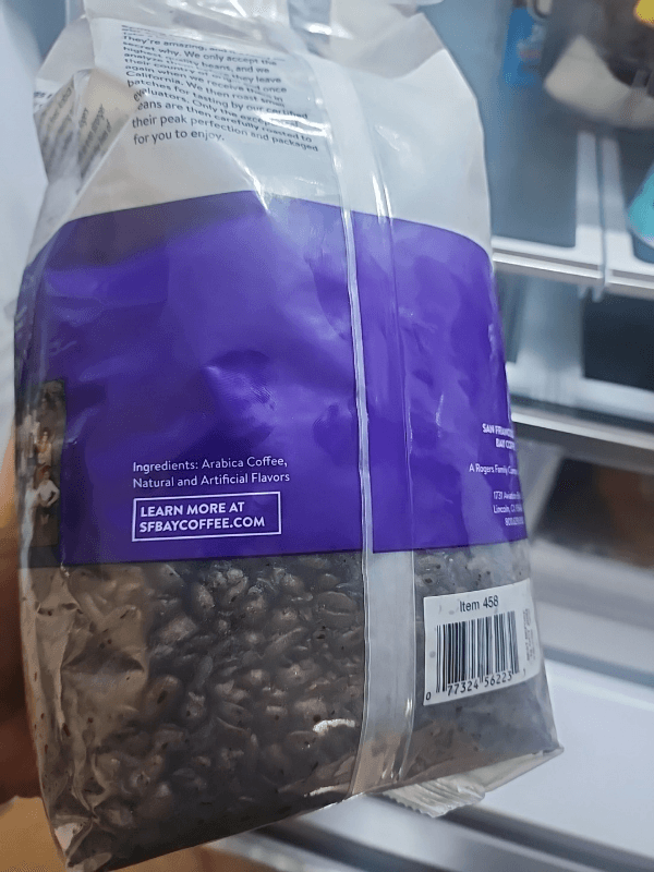 San Francisco Bay Coffee Hazelnut Creme Whole Bean Flavored Coffee