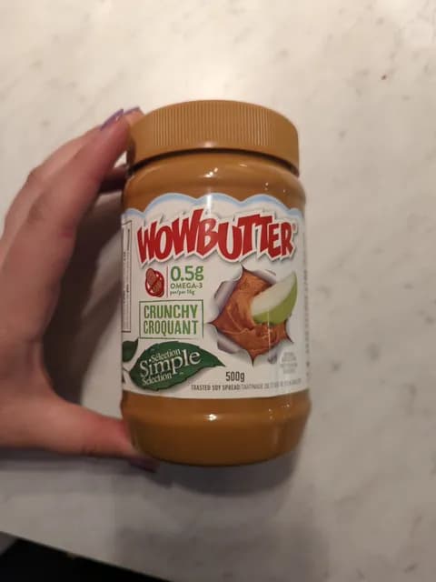 Wowbutter Crunchy Toasted Soy Spread