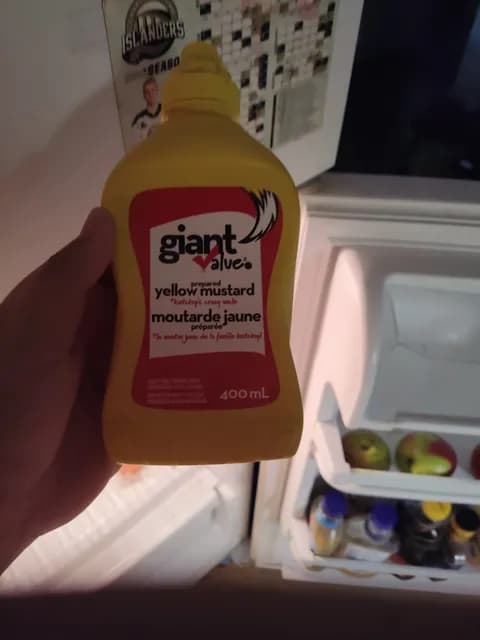 Giant Value Prepared Yellow Mustard