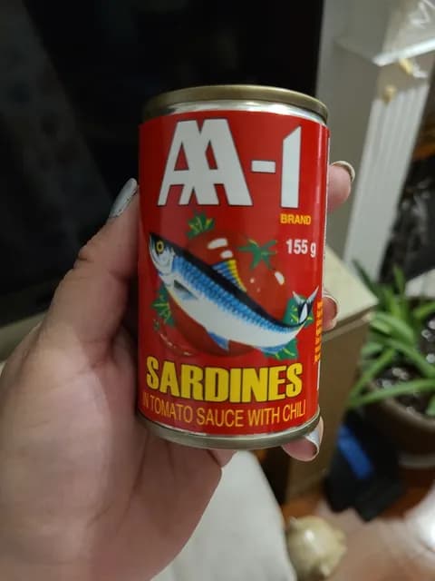 Aa-1 Brand Sardines In Tomato Sauce With Chili