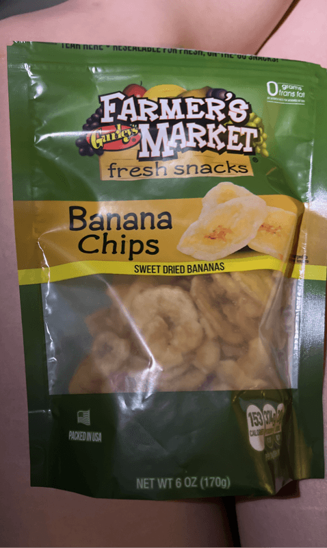 Gurley'S Farmers Market Fresh Snacks Banana Chips