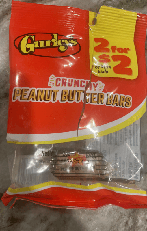 Gurley'S Crunchy Peanut Butter Bars