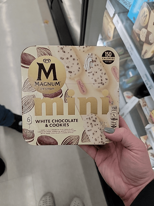 Magnum Mini White Chocolate & Cookies Ice Cream Bars