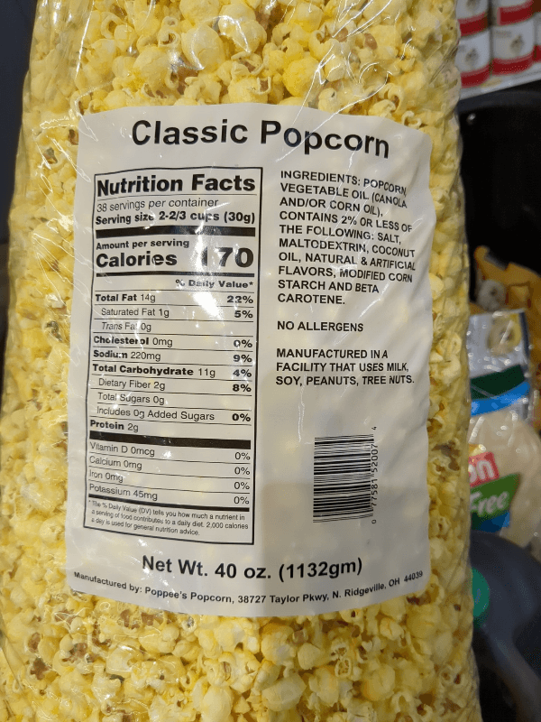 Poppee'S Popcorn Classic Popcorn