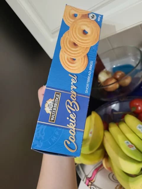 Waterbridge Cookie Barrel Shortbread Rings