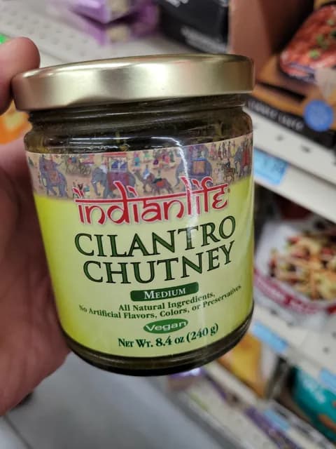 Indianlife Cilantro Chutney Medium