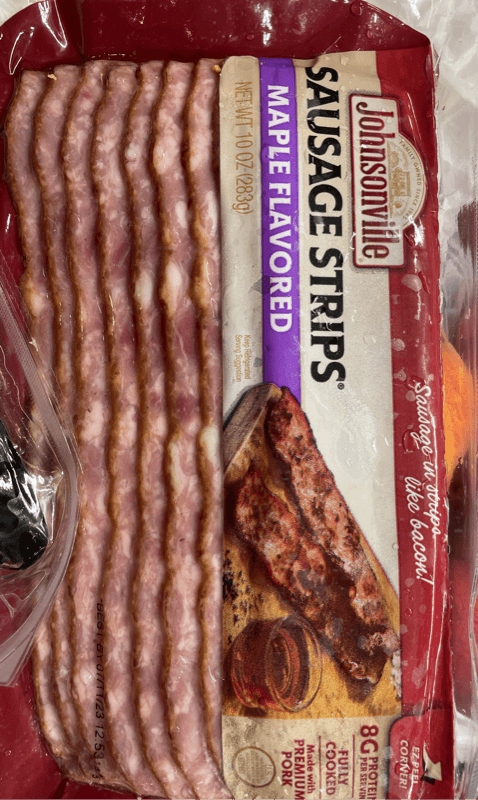 Johnsonville Maple Flavored Sausage Strips