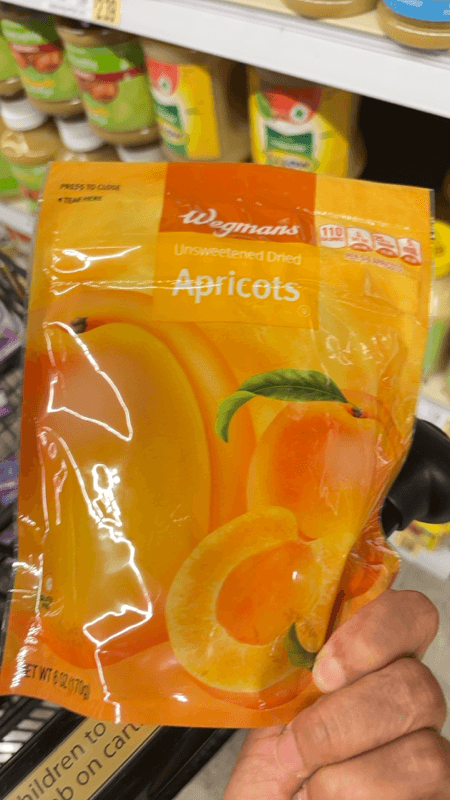 Wegmans Unsweetened Dried Apricots