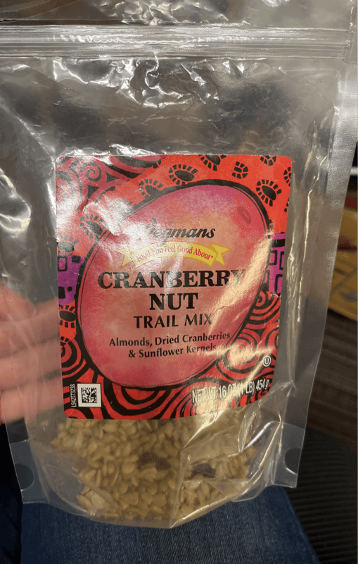 Wegmans Cranberry Nut Trial Mix
