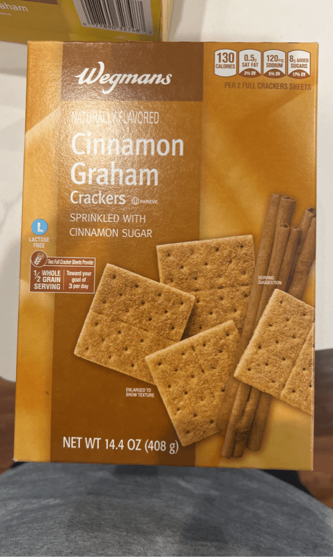 Wegmans Cinnamon Graham Crackers