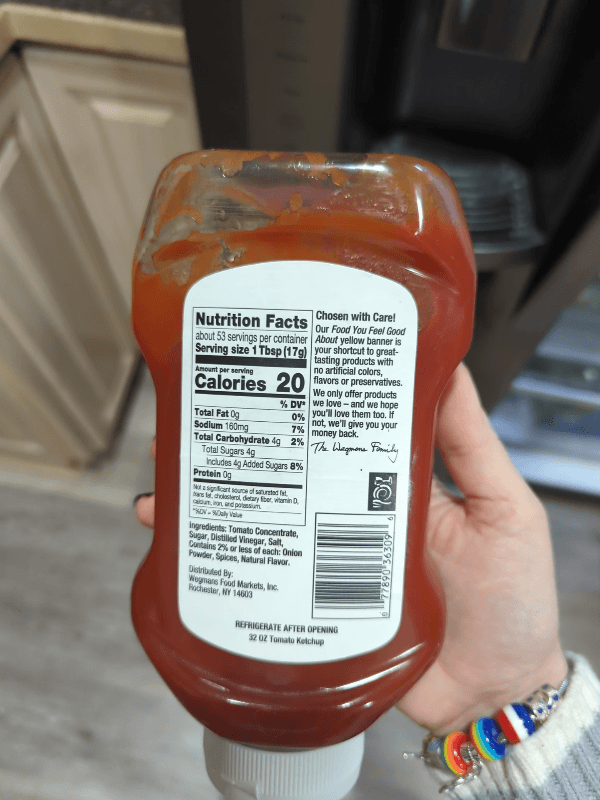 Wegmans Tomato Ketchup