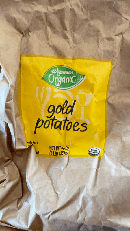 Wegmans Organic Gold Potatoes