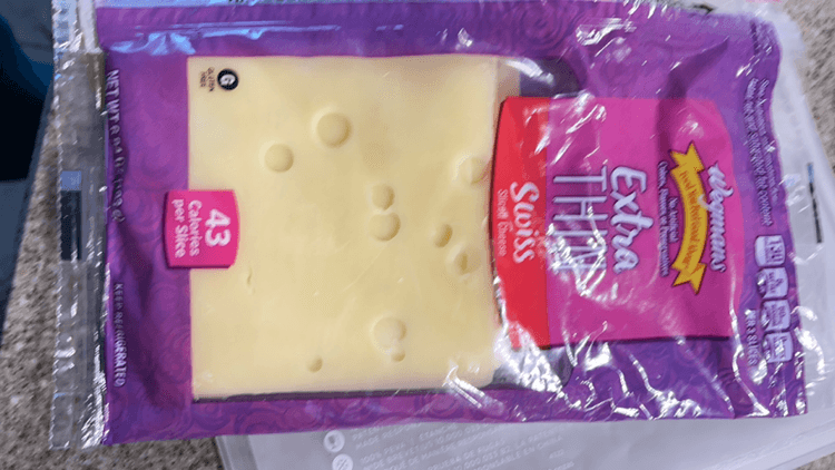 Wegmans Extra Thin Swiss Sliced Cheese
