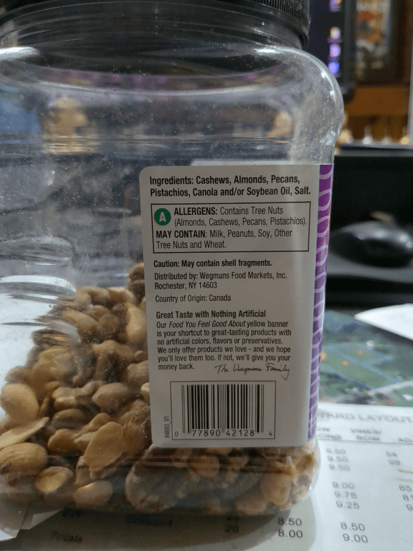 Wegmans Deluxe Mixed Nuts, Salted Flavored