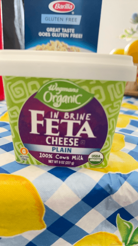 Wegmans Organic In Brine Feta Cheese Plain
