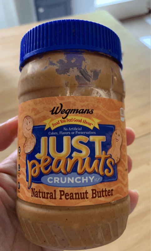 Wegmans Just Peanuts Crunchy Natural Peanut Butter