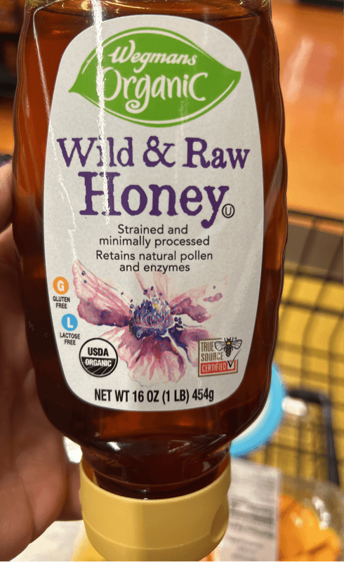 Wegmans Organic Wild & Raw Honey