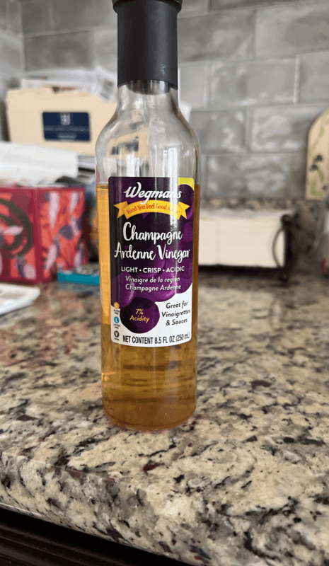 Wegmans Champagne Ardenne Vinegar