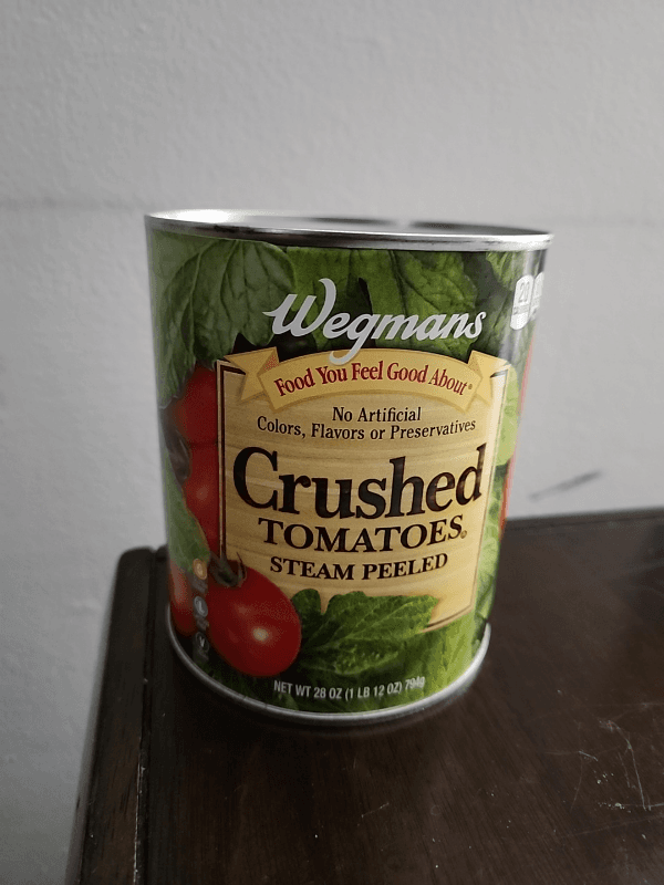 Wegmans Crushed Tomatoes Steam Peeled