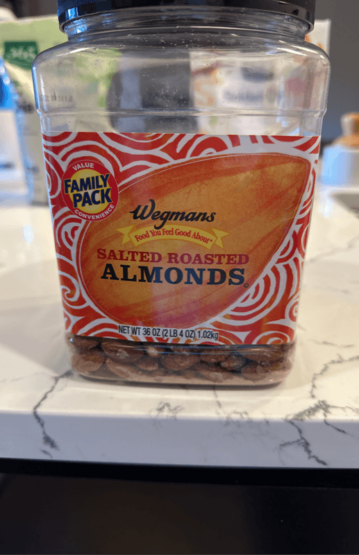 Wegmans Salted Roasted Almonds