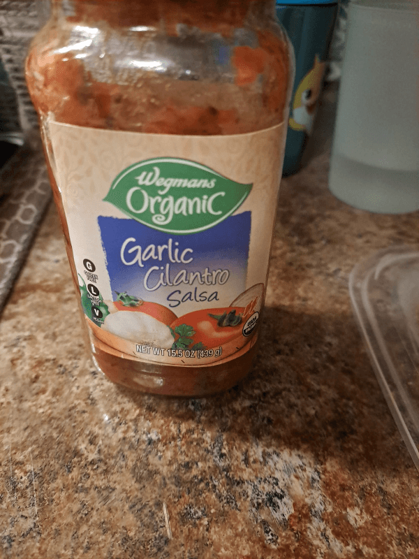 Wegmans Organic Garlic Cilantro Salsa