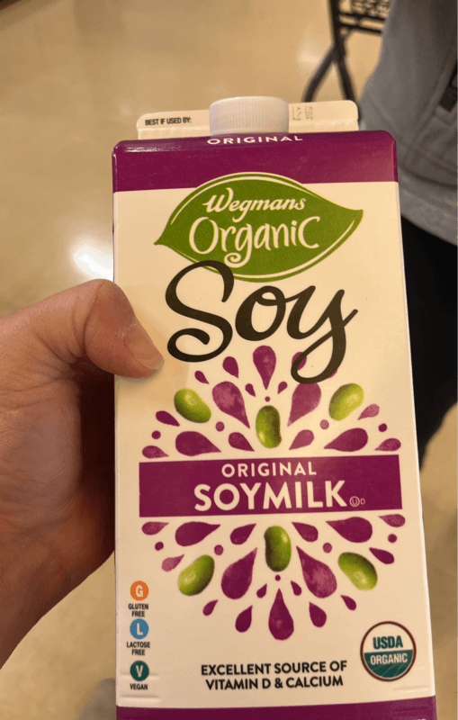 Wegmans Organic Soy Original Soymilk