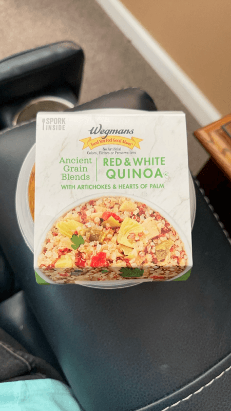 Wegmans Ancient Grain Blends Red & White Quinoa With Artichokes & Hearts Of Palm