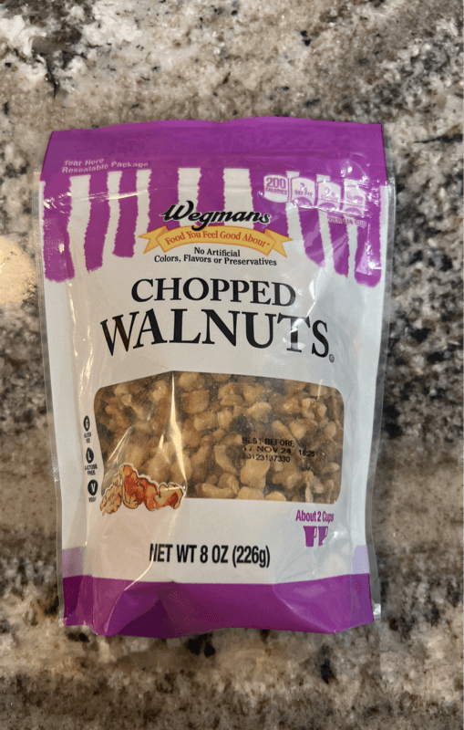 Wegmans Chopped Walnuts