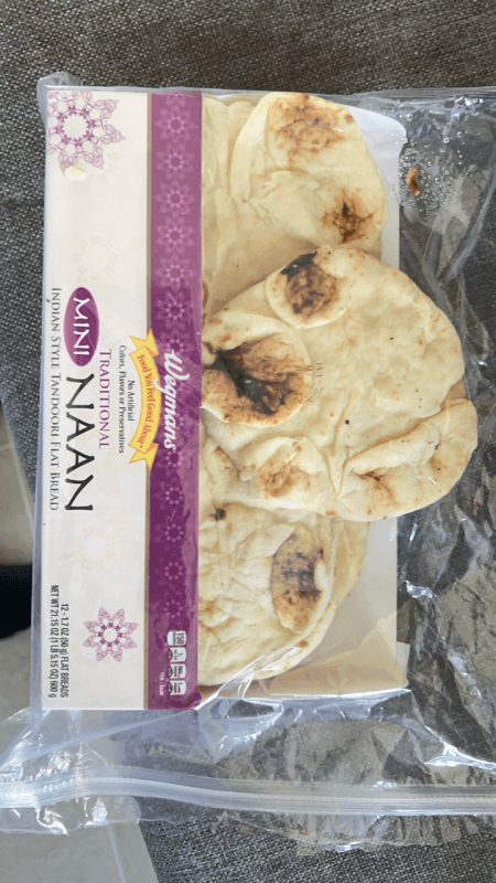 Wegmans Traditional Mini Naan