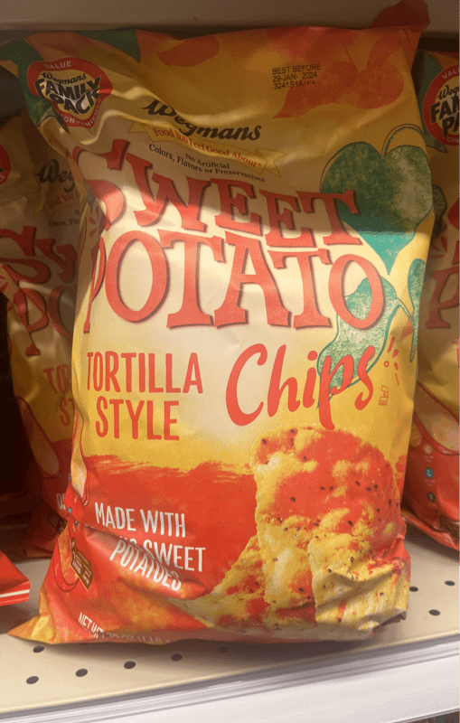 Wegmans Sweet Potato Tortilla Style Chips