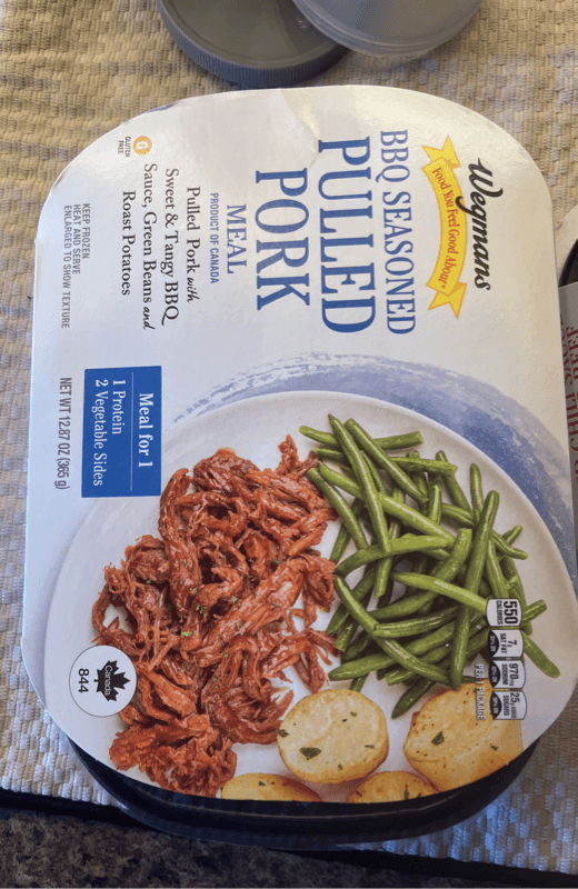 Wegmans Bbq Seasoned Pulled Pork Meal