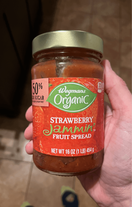 Wegmans Organic Strawberry Jammin' Fruit Spread