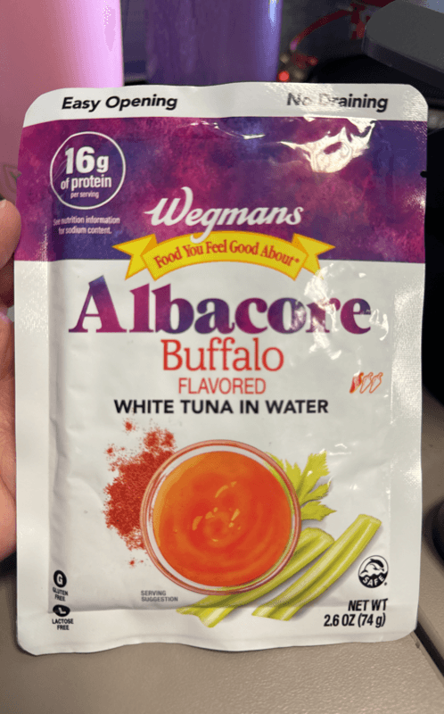 Wegmans Albacore Buffalo Flavored White Tuna In Water