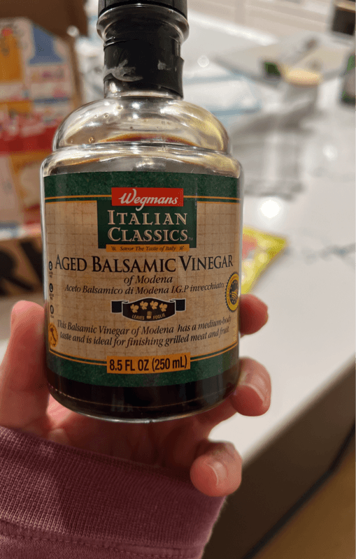 Wegmans Italian Classics Aged Balsamic Vinegar Of Modena
