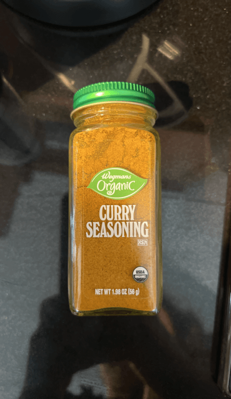 Wegmans Organic Curry Seasoning