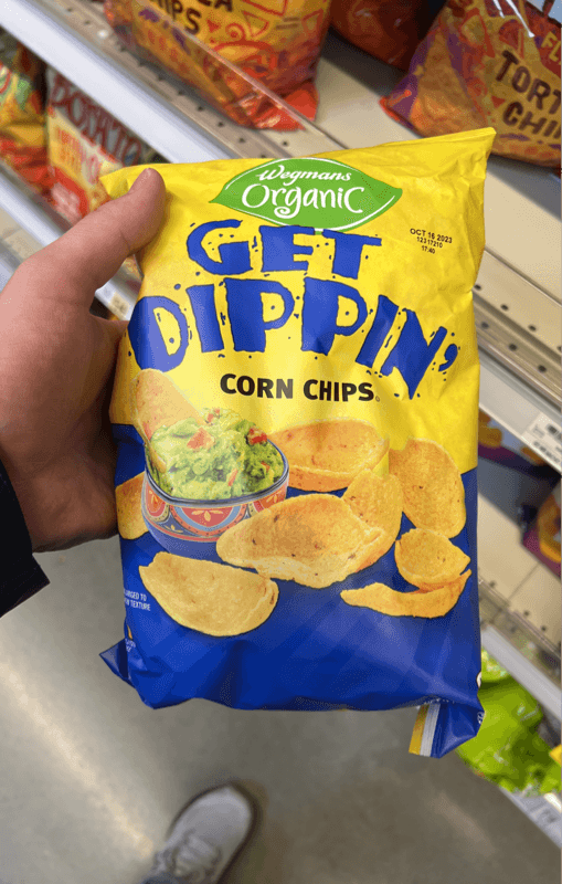 Wegmans Organic Get Dippin' Corn Chips
