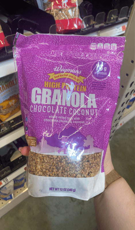 Wegmans High Protein Granola Chocolate Coconut