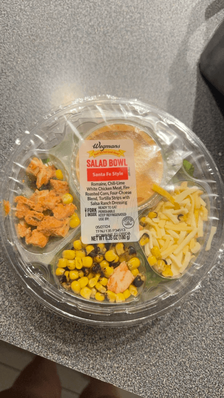 Wegmans Salad Bowl Santa Fe Style