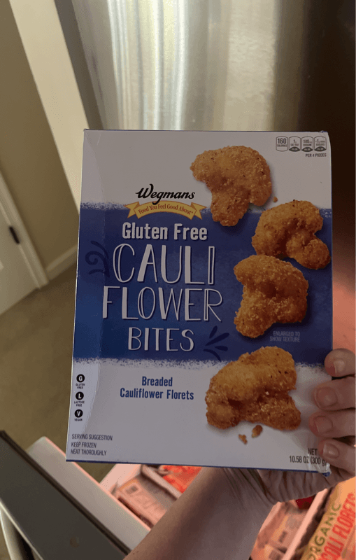 Wegmans Gluten Free Breaded Cauliflower Florets Bites