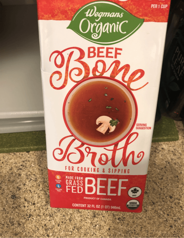 Wegmans Organic Beef Bone Broth